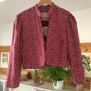 70’s Vintage Jacket.  Red